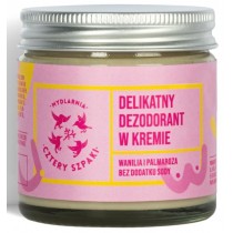 Mydlarnia Cztery Szpaki Delikatny dezodorant w kremie bez dodatku sody Badaj Sie 60ml