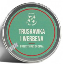 Mydlarnia Cztery Szpaki Mus do ciała Truskawka i Werbena 150ml