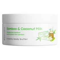 Nacomi Creamy Body Butter kremowe maso do ciaa Bamboo & Coconut Milk 100ml