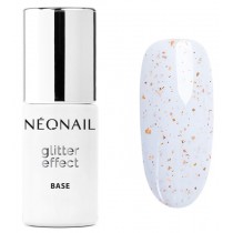 NeoNail Glitter Effect Base baza hybrydowa White Sparkle 7,2ml