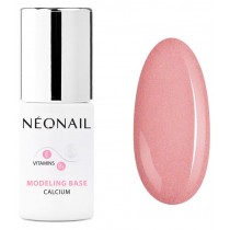 NeoNail Modeling Base Calcium baza hybrydowa Pink Quartz 7,2ml