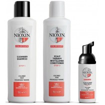 Nioxin System 4 szampon do wosw 150ml + odywka do wosw 150ml + kuracja zagszczajca do wosw 40ml