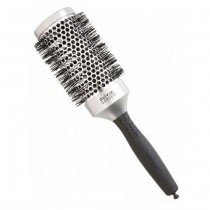 Olivia Garden Essential Blowout antystatyczna szczotka do modelowania wosw Classic Silver 55mm
