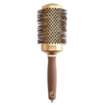Olivia Garden Expert Blowout Shine szczotka do modelowania i suszenia wosw Zoto Brzowa 55mm