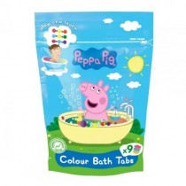 Peppa Pig Barwinki koloryzujące do kąpieli 144g