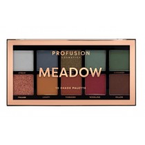 Profusion Eyeshadow Palette paleta 10 cieni do powiek Meadow