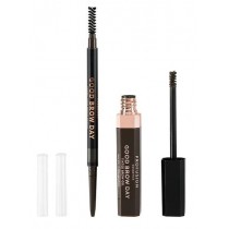 Profusion Good Brow Day Brow Dark Brown Pencil kredka do brwi 0,08g + Tinted Brow Gel el do brwi 4,5ml