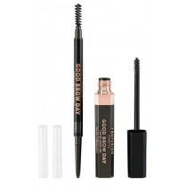 Profusion Good Brow Day Brow Soft Black Pencil kredka do brwi 0,08g + Tinted Brow Gel el do brwi 4,5ml