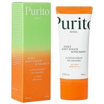 Purito Daily Soft Touch Sunscreen SPF 50+ PA++++ codzienny krem przeciwsoneczny z ceramidami 60ml