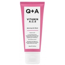 Q+A Vitamin A.C.E Warming Gel Mask rozgrzewajca maska do twarzy z witaminami A.C.E 75ml