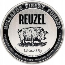 Reuzel Hollands Finest Pomade Concrete Hold Matte Pomade matujca glinka do wosw na bazie wody 35g