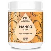 Ronney Professional Oil System Low Prosity Hair maska do wosw niskoporowatych Mango 1000ml