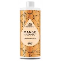 Ronney Professional Oil System Low Prosity Hair szampon do wosw niskoporowatych Mango 1000ml