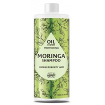 Ronney Professional Oil System Medium Prosity Hair szampon do wosw rednioporowatych Moringa 1000ml