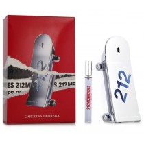 Carolina Herrera 212 Heroes Forever Young Men Woda toaletowa 90ml spray + Woda toaletowa 10ml spray