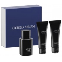 Giorgio Armani Code Pour Homme Woda toaletowa 50ml spray + el pod prysznic 75ml + Balsam po goleniu 75ml