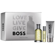 Hugo Boss Bottled Woda toaletowa 100ml spray + Woda toaletowa 10ml spray + el pod prysznic 100ml