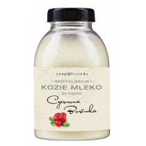 Soap & Friends Kozie mleko do kpieli Czerwona Borwka 250g