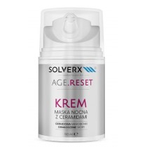 Solverx Age Reset krem-maska na noc z ceramidami 50ml