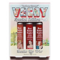 The Balm Vacay Special Edition Matte Lip Trio matowa pomadka do ust 3szt