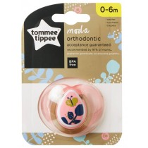 Tommee Tippee Smoczek uspokajający Moda 0-6m Girl