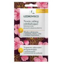 Uzdrovisco Nocny zabieg odmadzajcy intensywnie przeciwzmarszczkowy maska caonocna z aktywatorem 8ml