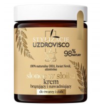 Uzdrovisco Stylizacje krem brązujący i nawadniający do twarzy i ciała Słońce w Słoiku 170ml