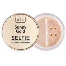 Wibo Selfie Loose Shimmer Sunny Gold rozświetlacz do twarzy 11,7g