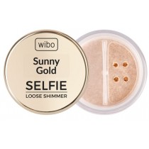 Wibo Selfie Loose Shimmer Sunny Gold rozwietlacz do twarzy 11,7g