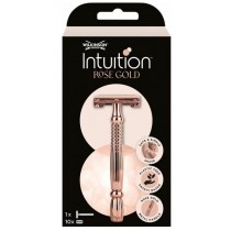 Wilkinson Intuition Rose Gold maszynka do golenia twarzy + 10 ostrzy