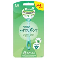 Wilkinson My Intuition Xtreme3 Comfort Sensitive jednorazowe maszynki do golenia dla kobiet 4szt