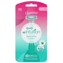 Wilkinson Sword Quattro For Women Sensitive maszynka do golenia 3szt