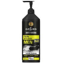 Dalas el pod prysznic 3w1 el pod prysznic do twarzy, ciaa i wosw Total Clean 1000g