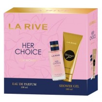 La Rive Her Choice Woda perfumowana 100ml spray + el pod prysznic 100ml