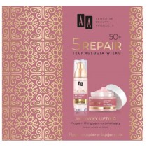 AA 5 Repair Technologia Wieku krem na dzie 50+ 50ml + serum liftingujco-rozwietlajce 35ml