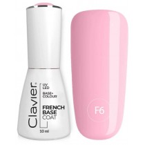 Clavier Luxury Nail Hybrid UV Base Coat baza hybrydowa F6 10ml