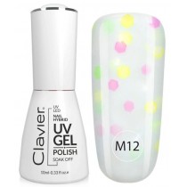 Clavier Luxury Nail Hybrid UV Gel hybrydowy lakier do paznokci 012 10ml