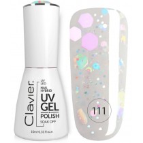 Clavier Luxury Nail Hybrid UV Gel hybrydowy lakier do paznokci 111 10ml