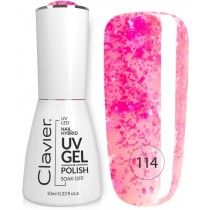 Clavier Luxury Nail Hybrid UV Gel hybrydowy lakier do paznokci 114 10ml