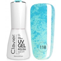 Clavier Luxury Nail Hybrid UV Gel hybrydowy lakier do paznokci 118 10ml