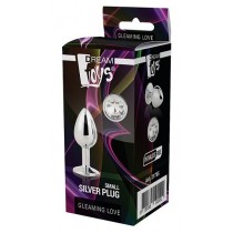 Dream Toys Gleaming Love Silver Plug Small korek analny