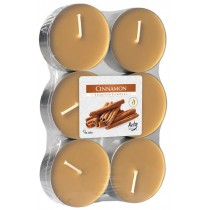 Bispol Podgrzewacze zapachowe Cinnamon 6szt