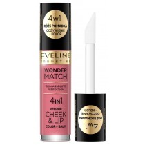 Eveline Wonder Match Cheek & Lip r w pynie 04 4,5ml