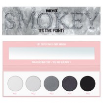 Miyo The Five Points Smokey paleta cieni do powiek 02 6,5g