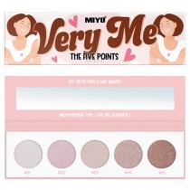 Miyo The Five Points Very Me paleta cieni do powiek 08 6,5g
