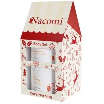 Nacomi Cozy Morning peeling do ciaa 100ml + mus do ciaa 180ml