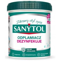 Sanytol Odplamiacz dezynfekujcy w proszku do biaych i kolorowych tkanin 450g