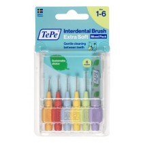 Tepe Extra Soft szczoteczki do przestrzeni międzyzębowych 0.45mm-1.1mm 6szt