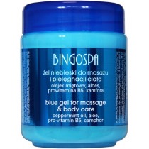 Bingo Spa Żel niebieski do masażu i pielęgnacji ciałą 500g