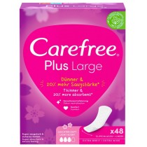 Carefree Plus Large wkadki higieniczne Light 48szt